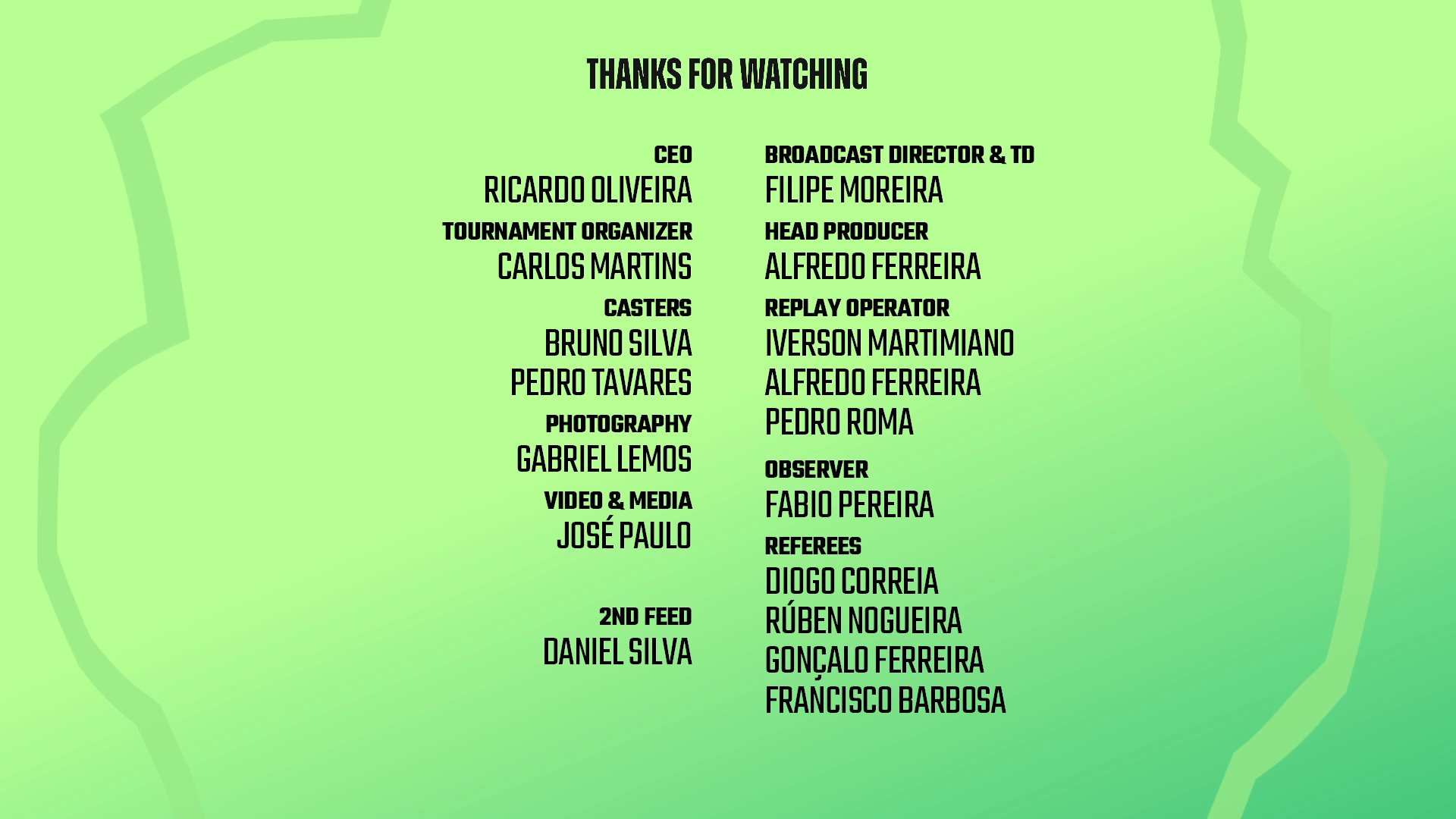 Production Credits List